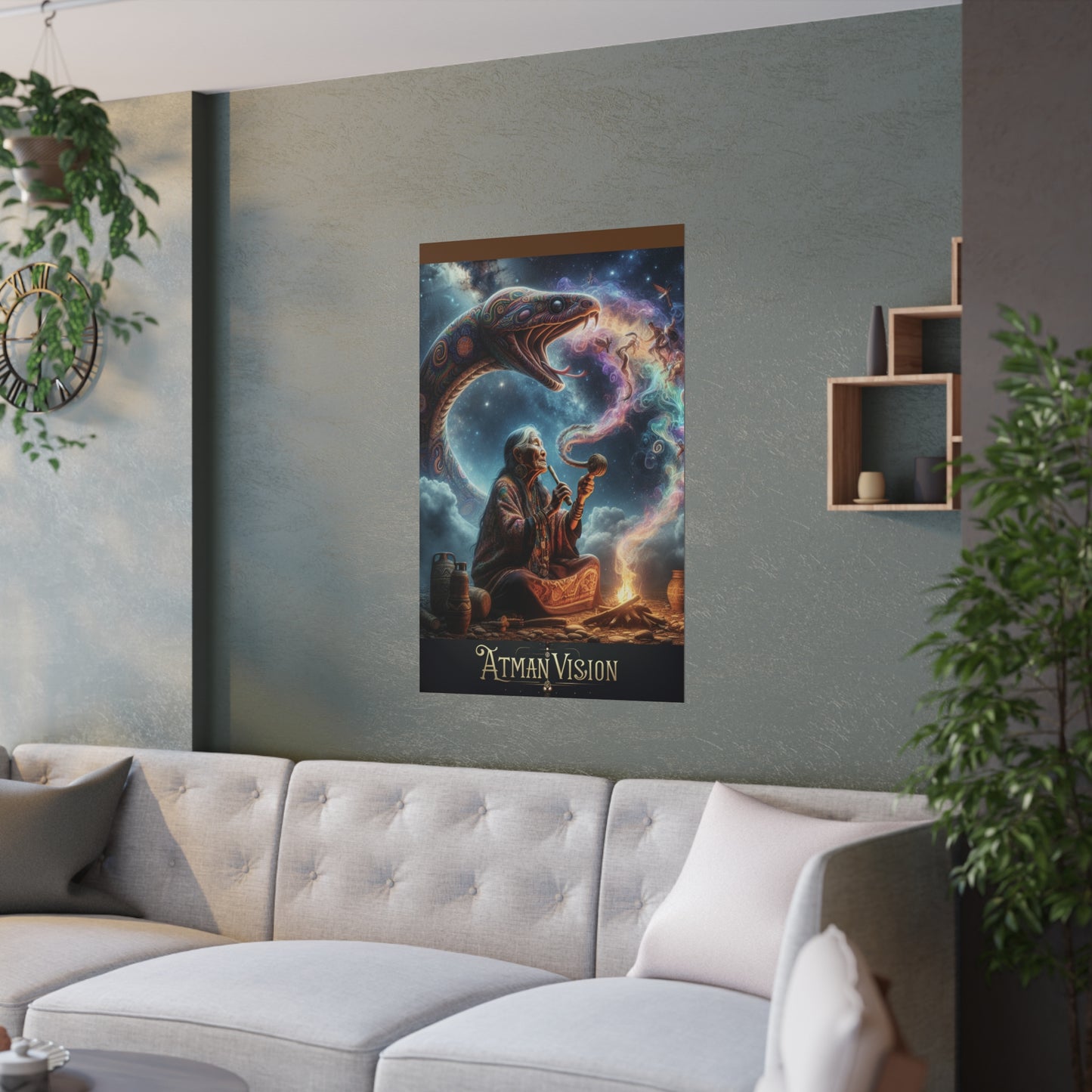 Satin Posters (210gsm) grandmother shaman 2