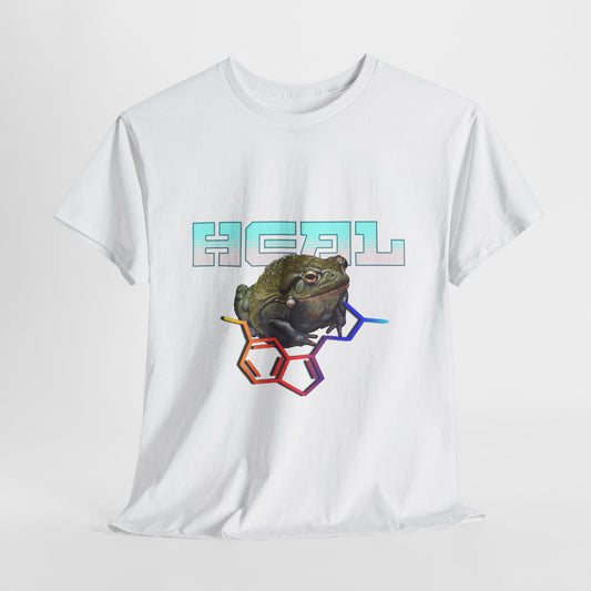 heal bufo dmt atman vision - Unisex Heavy Cotton Tee