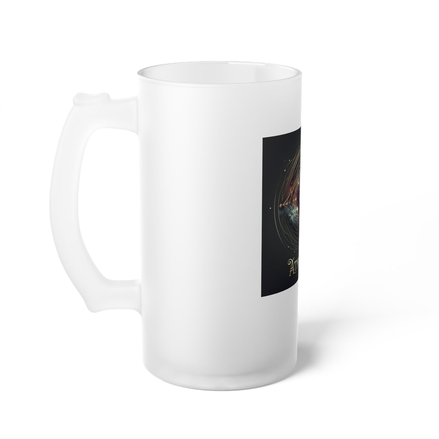 Frosted Glass Beer Mug