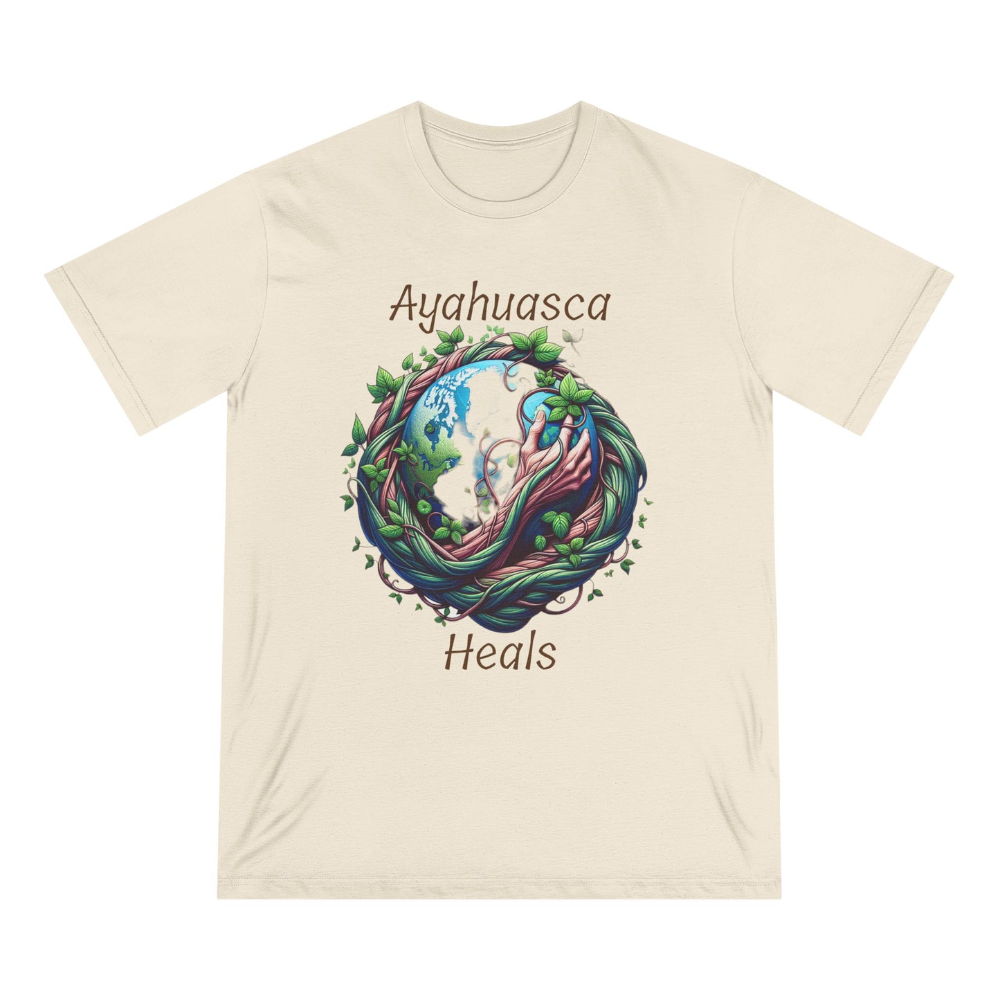 Ayahuasca Mother Earth Organic Staple T-shirt