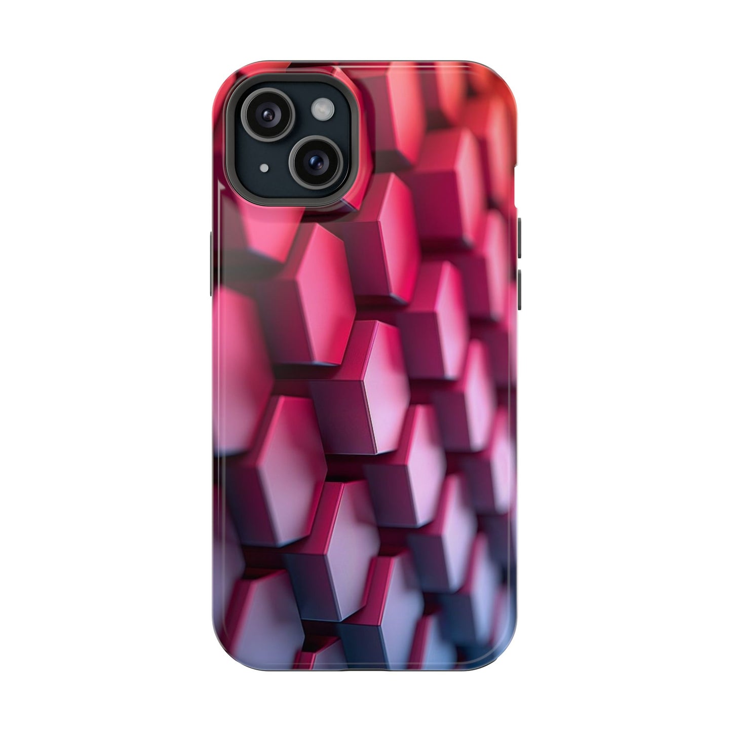 Hexagons Impact-Resistant Cases