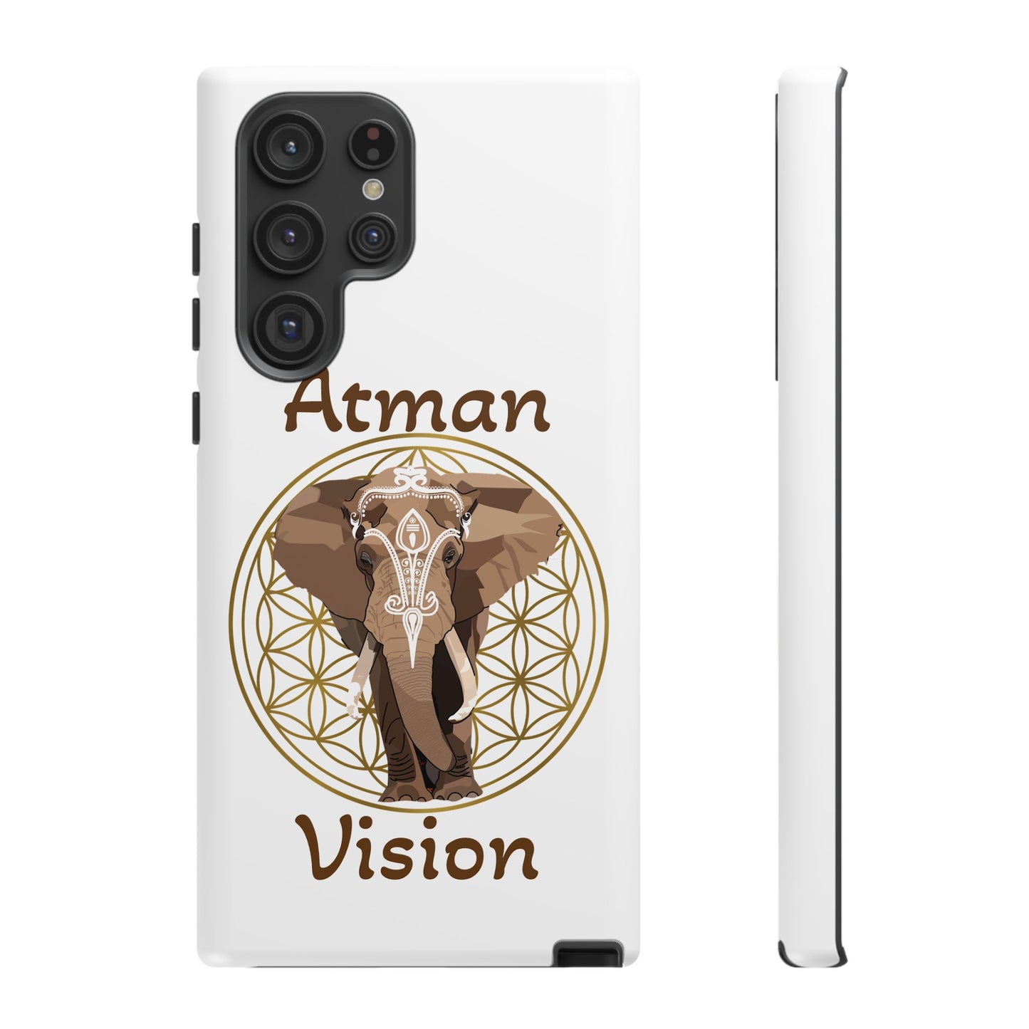 Atman Vision Elephant Flower of Life Tough Cases