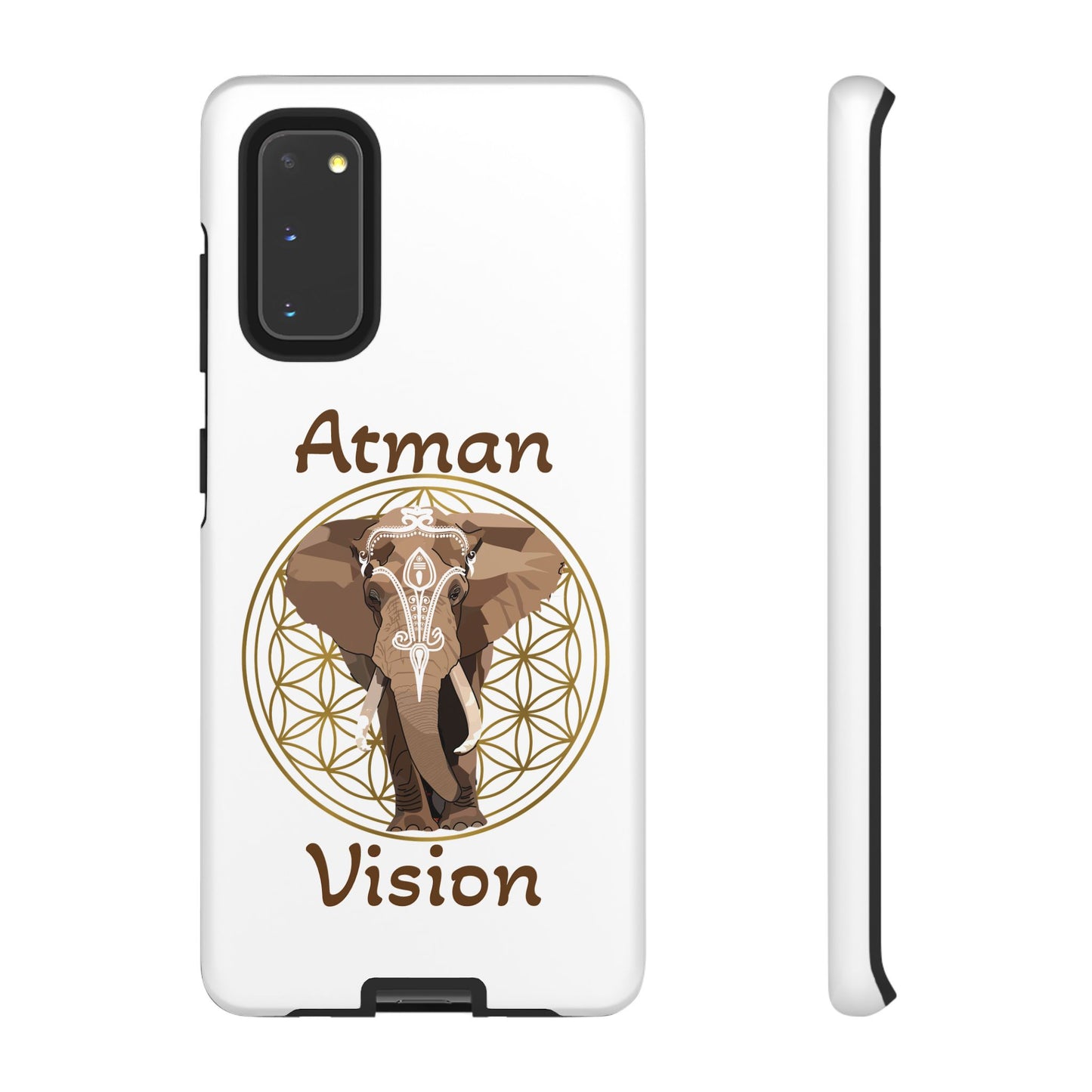 Atman Vision Elephant Flower of Life Tough Cases