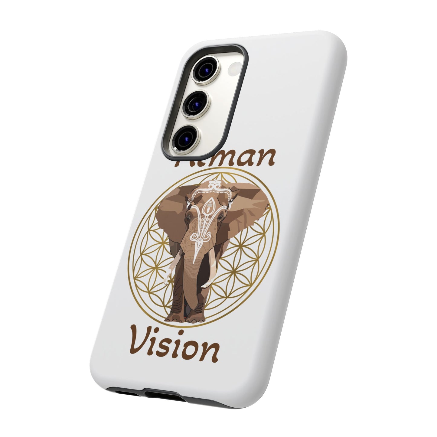 Atman Vision Elephant Flower of Life Tough Cases