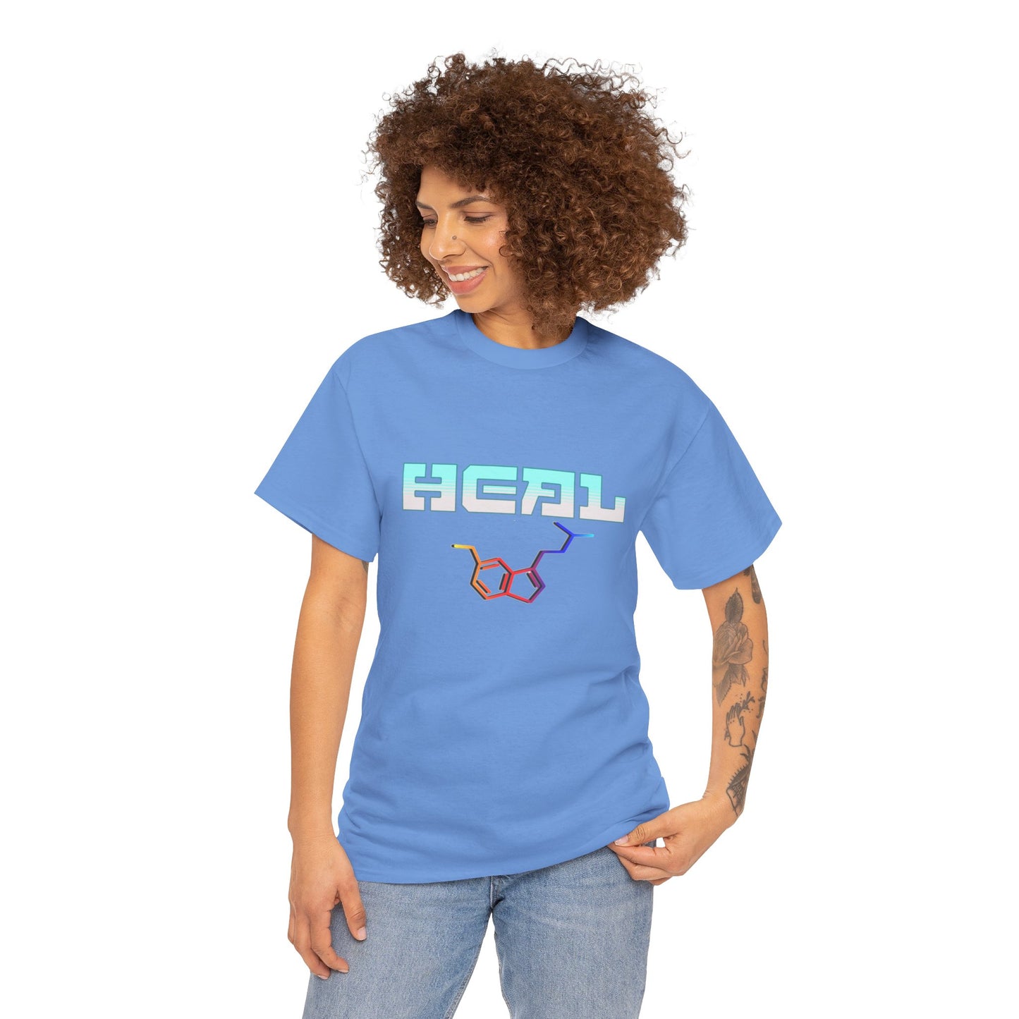 heal 5 meo molecule - Unisex Heavy Cotton Tee