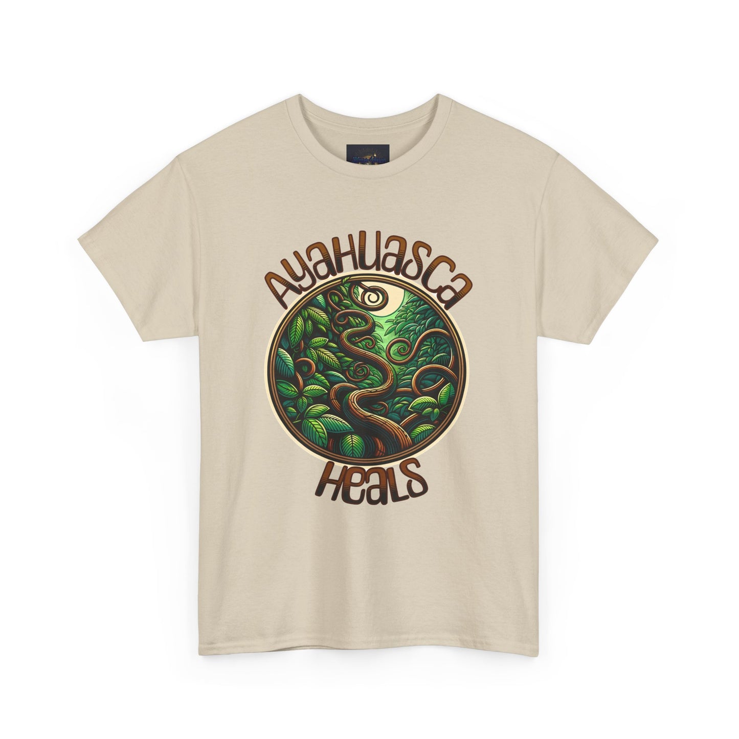 Ayahuasca heals - Unisex Heavy Cotton Tee