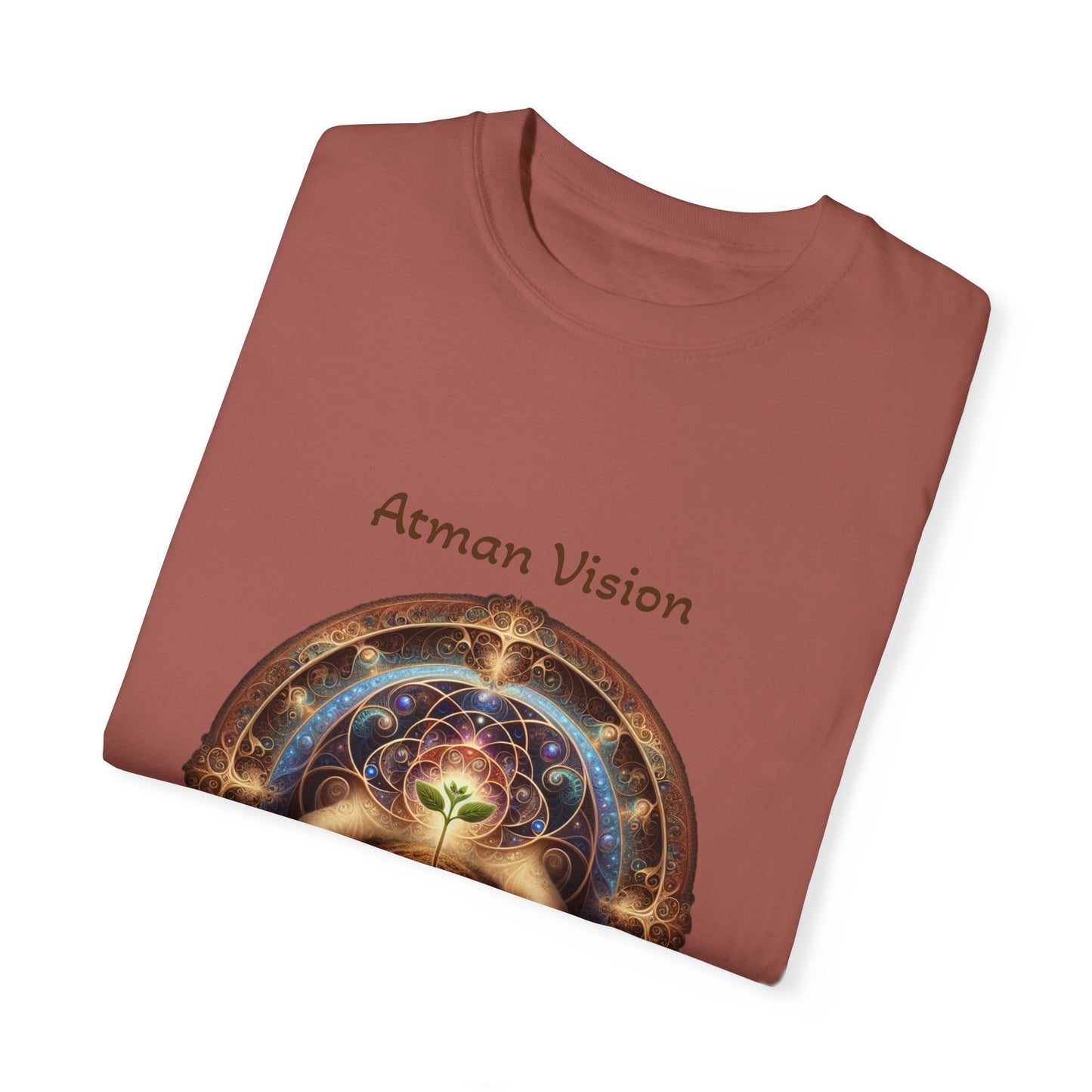 Atman Vision hands Unisex Garment-Dyed T-shirt