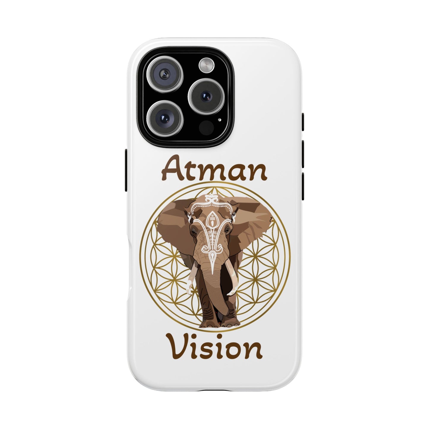 Atman Vision Elephant Flower of Life Tough Cases