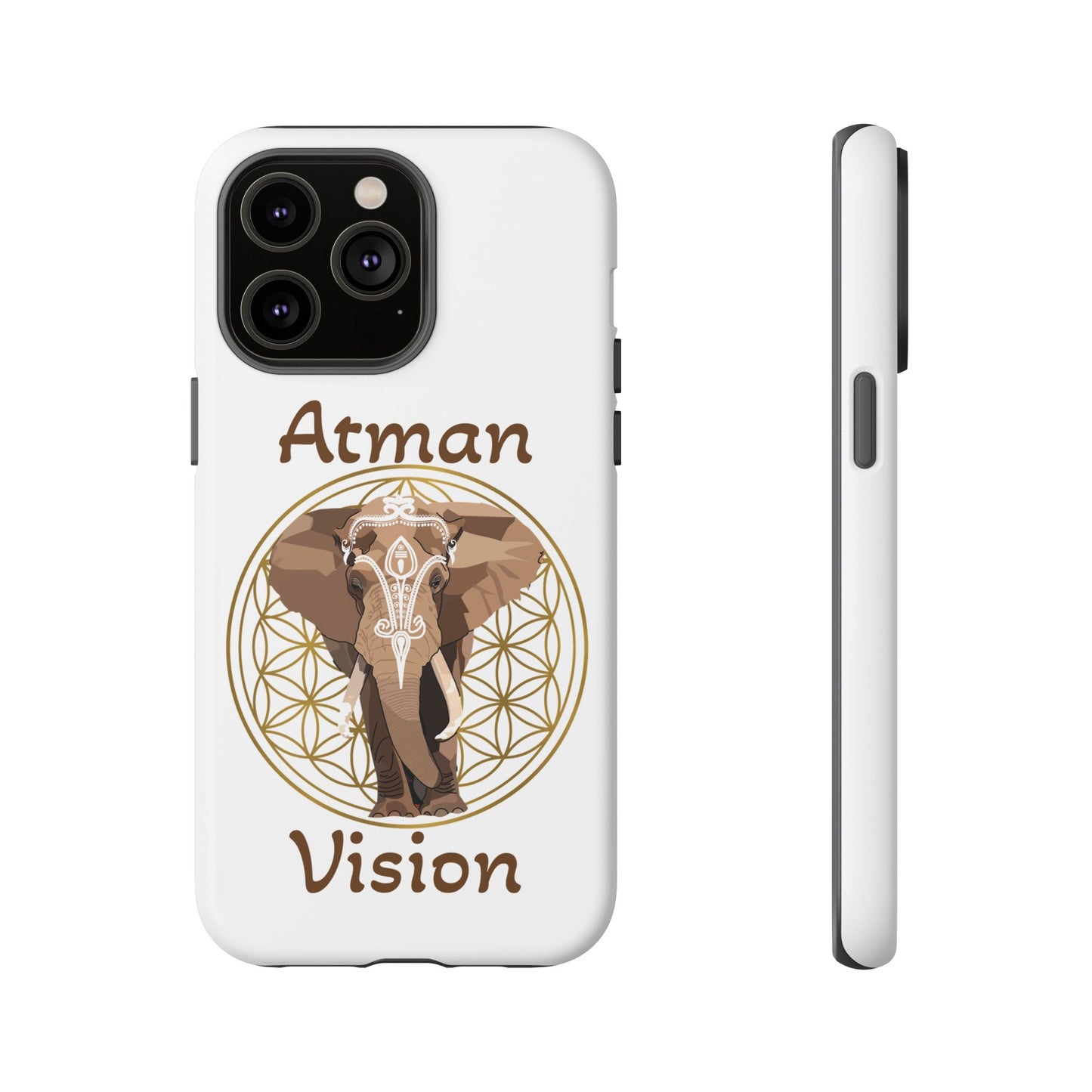 Atman Vision Elephant Flower of Life Tough Cases