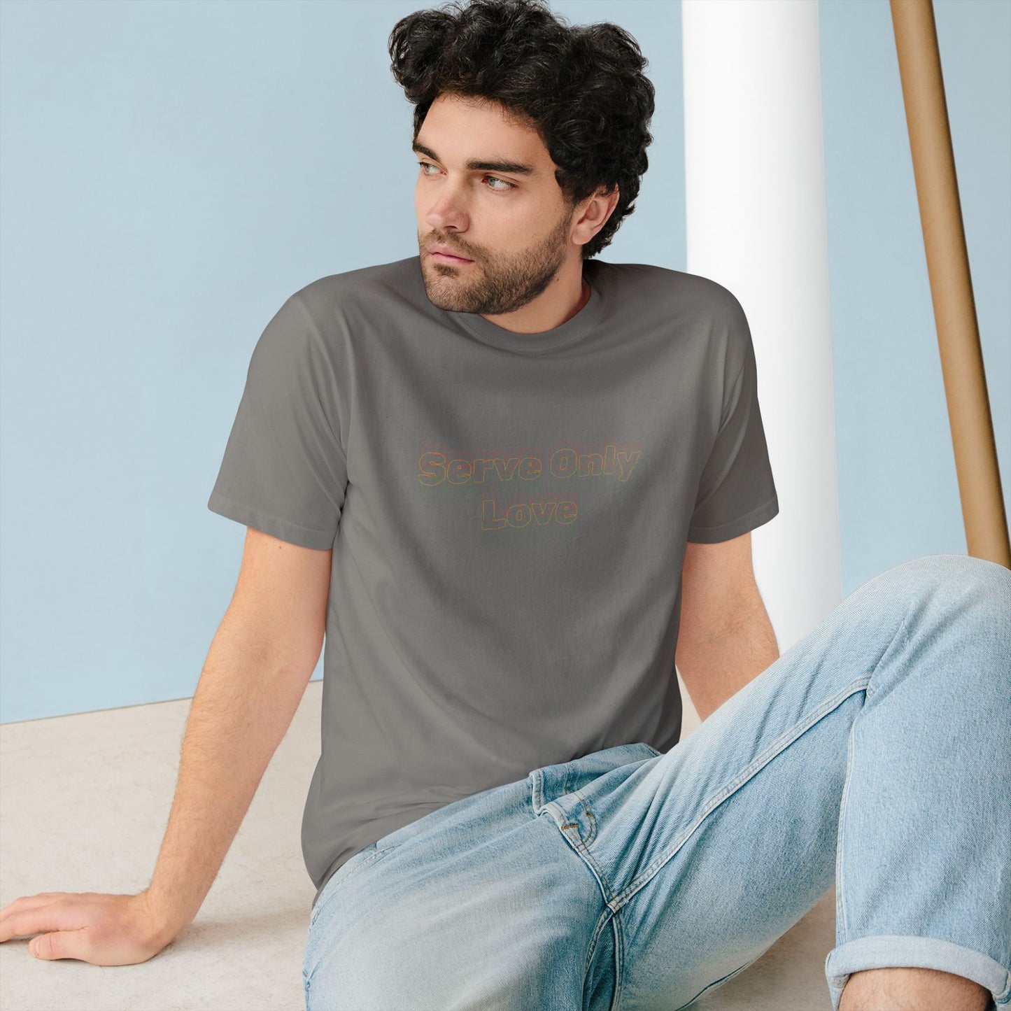 Serve Only Love Organic Staple T-shirt