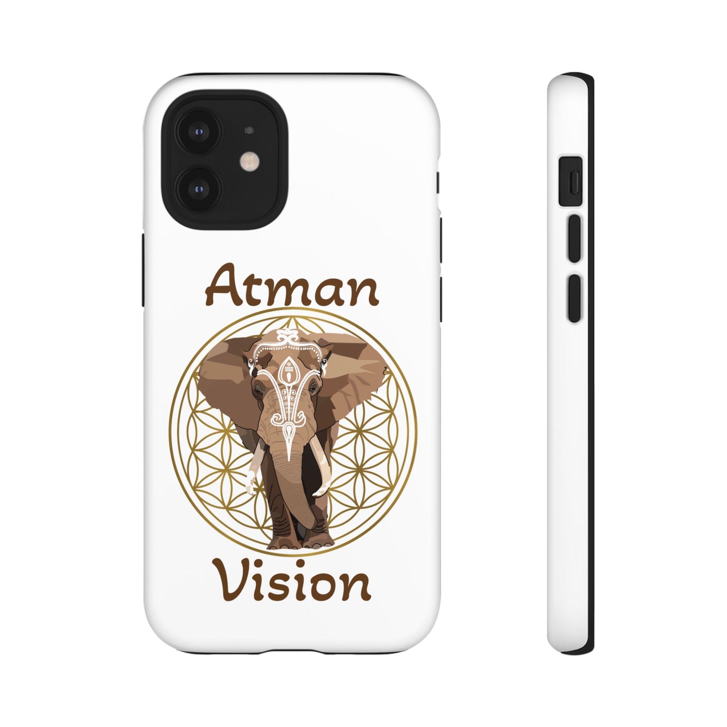 Atman Vision Elephant Flower of Life Tough Cases