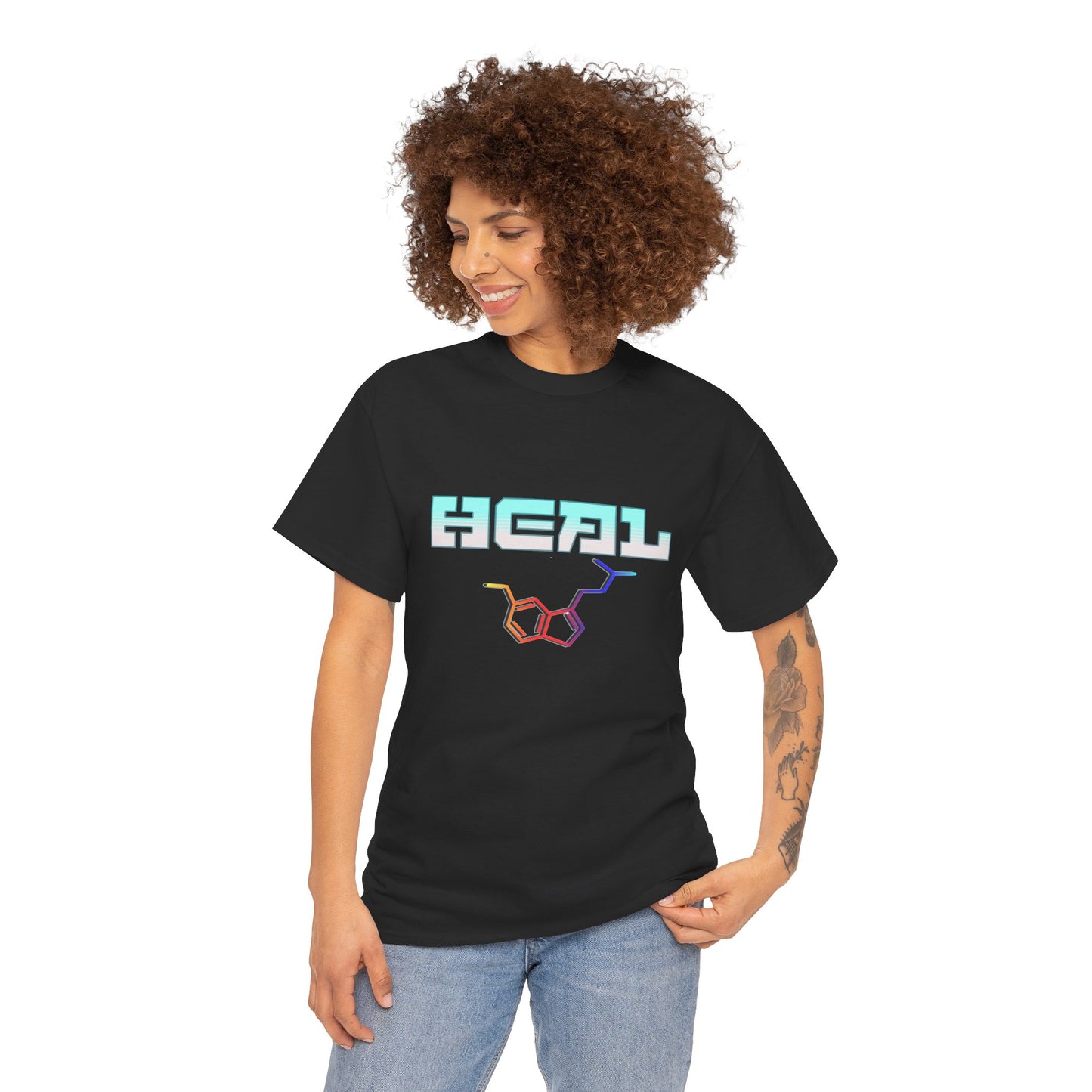 heal 5 meo molecule - Unisex Heavy Cotton Tee