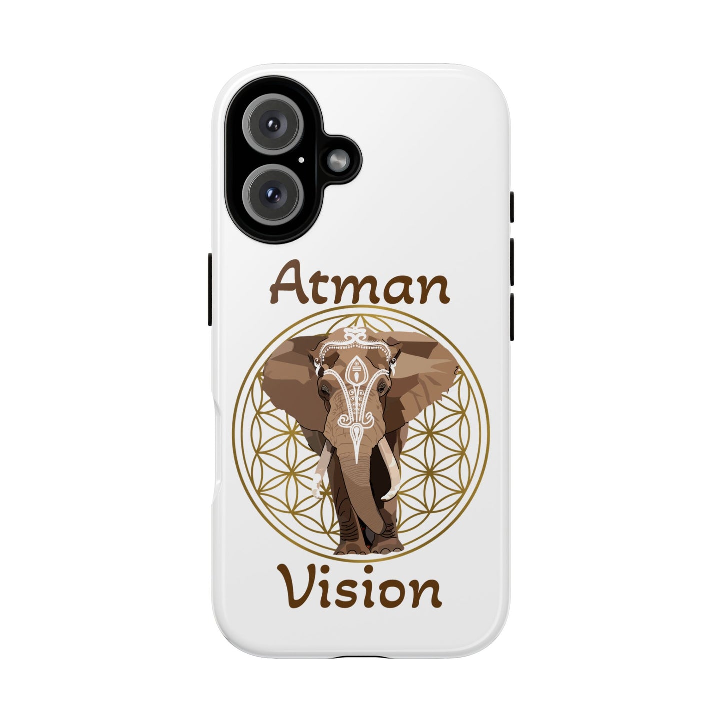 Atman Vision Elephant Flower of Life Tough Cases