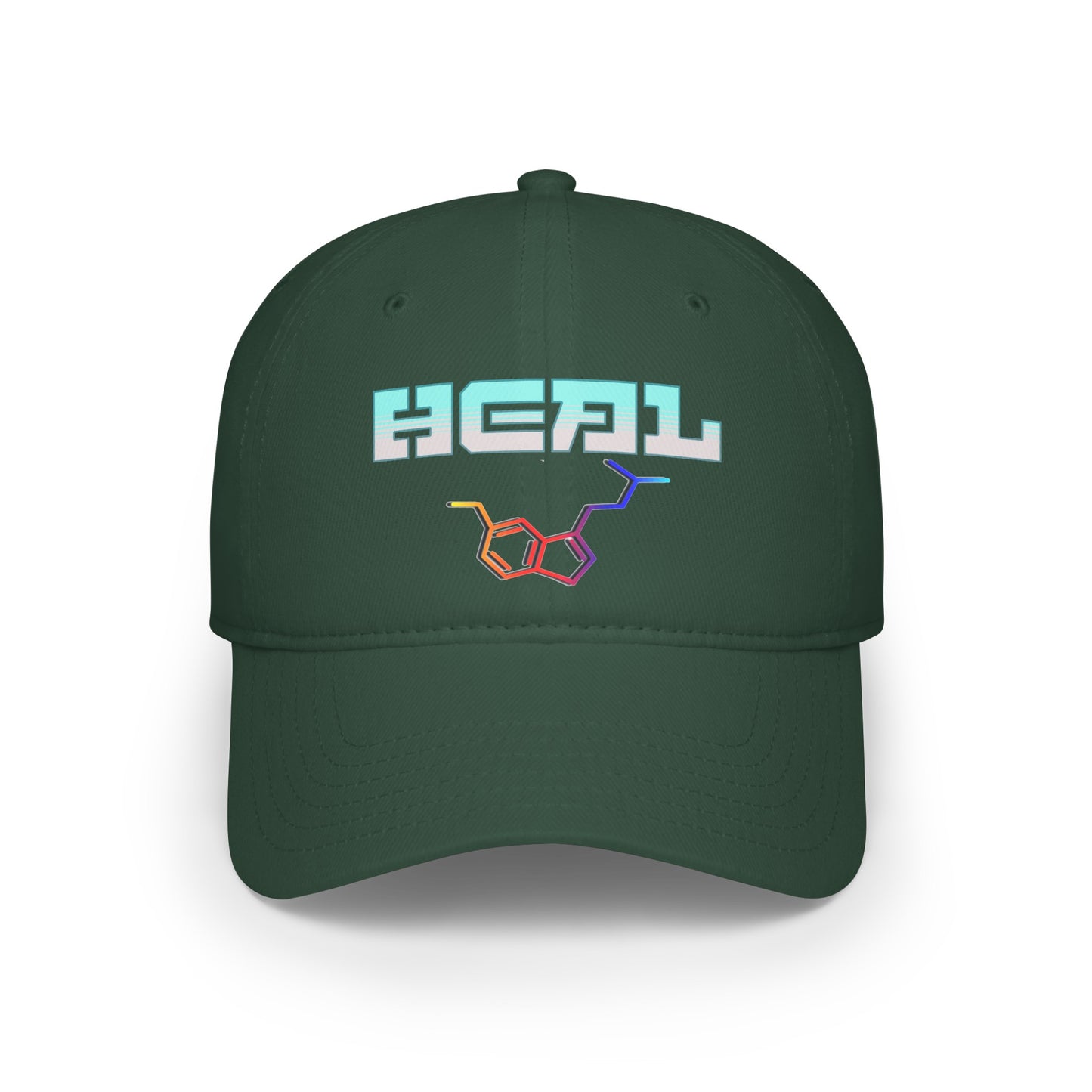 Heal DMT molecule - Low Profile Baseball Cap