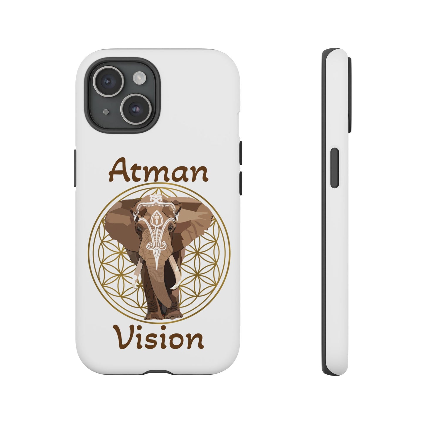 Atman Vision Elephant Flower of Life Tough Cases