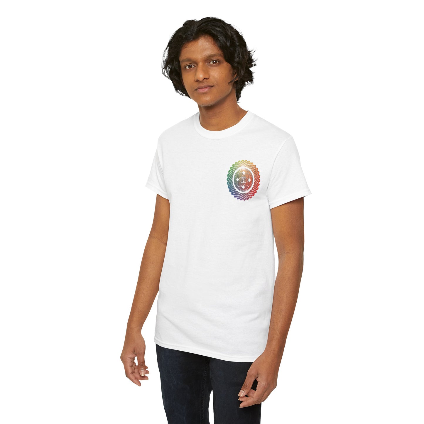 White Light Collective 3D Logo - Unisex Heavy Cotton Tee