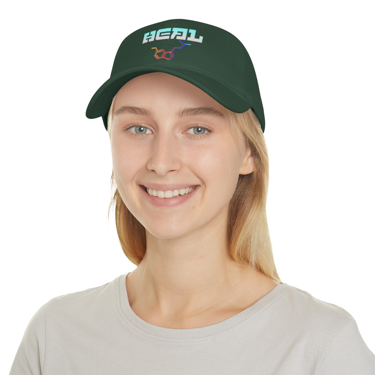 Heal DMT molecule - Low Profile Baseball Cap