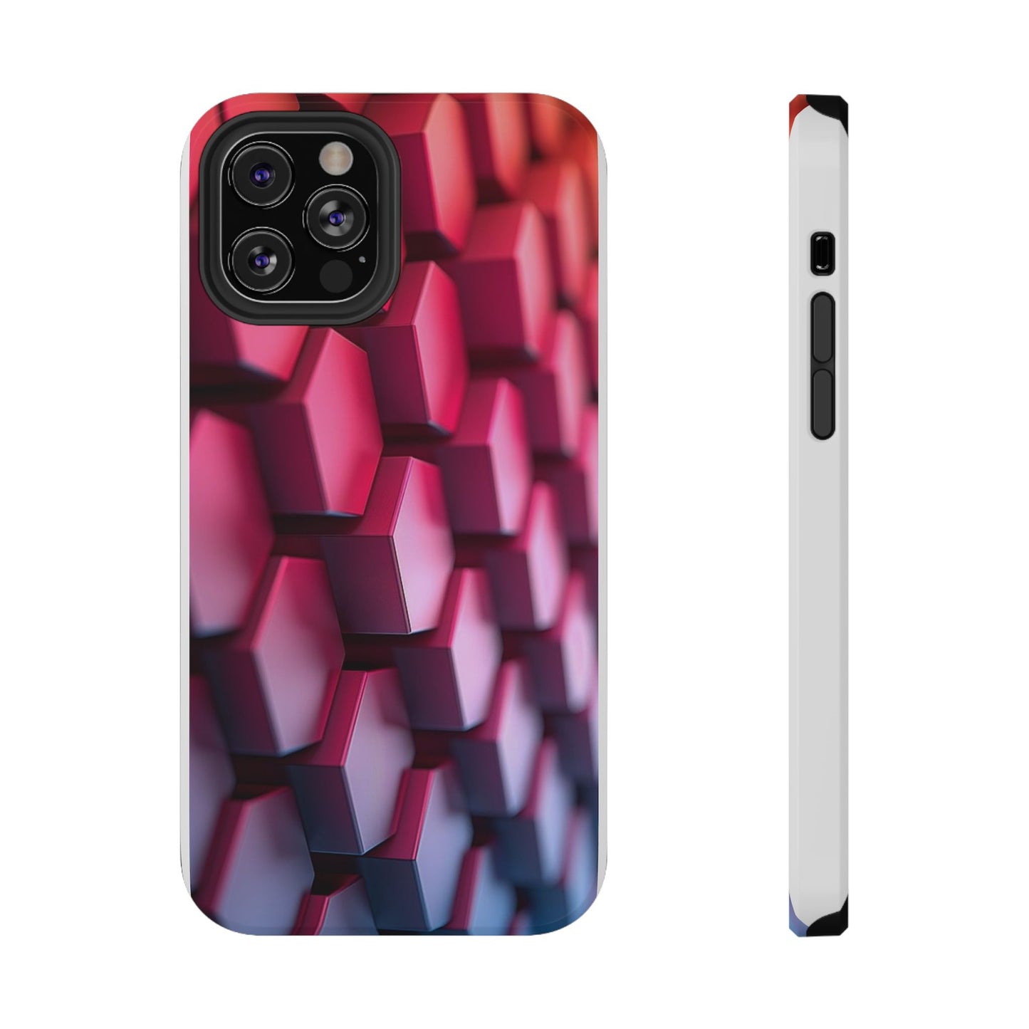 Hexagons Impact-Resistant Cases