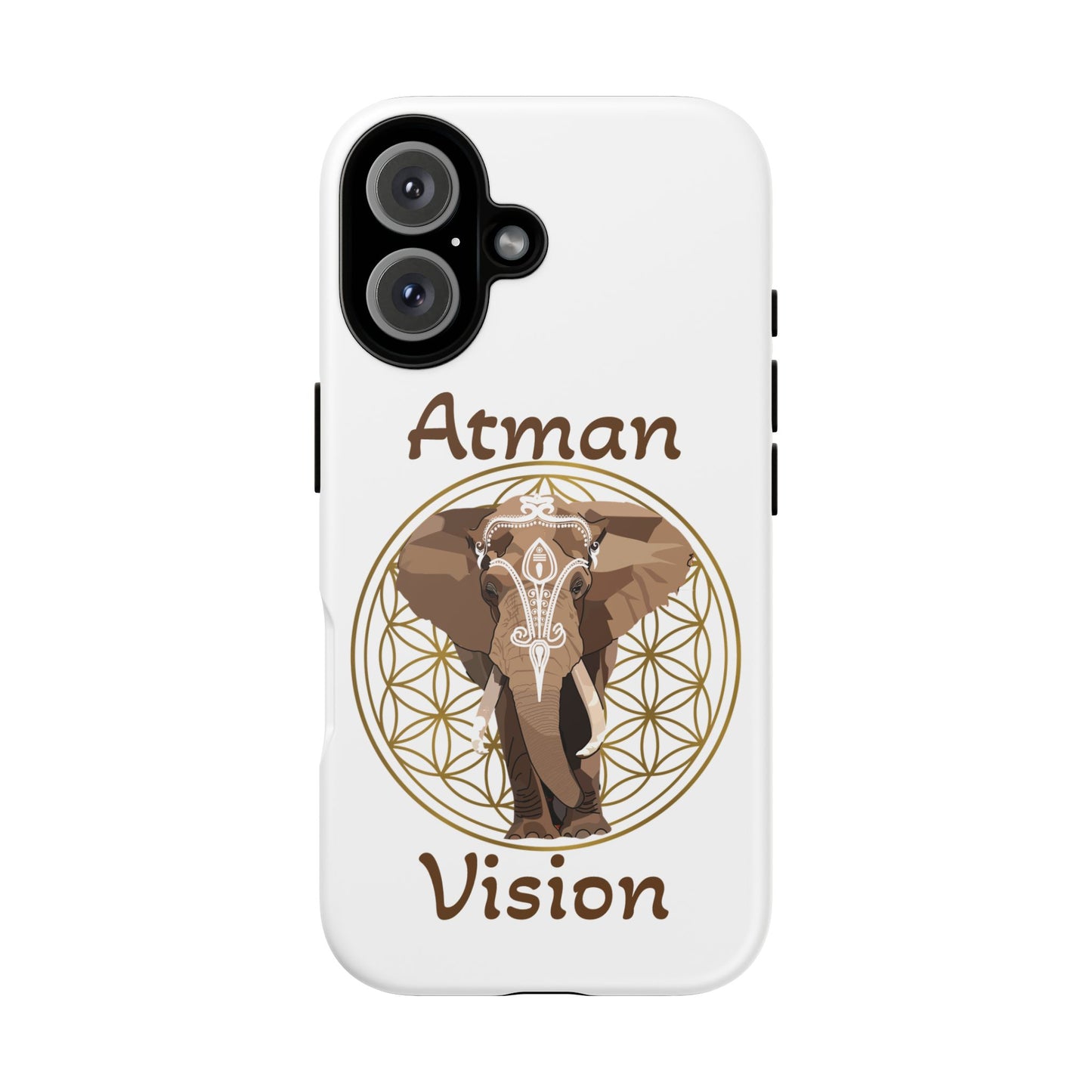 Atman Vision Elephant Flower of Life Tough Cases