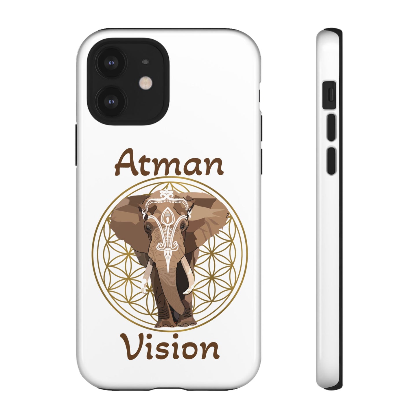 Atman Vision Elephant Flower of Life Tough Cases