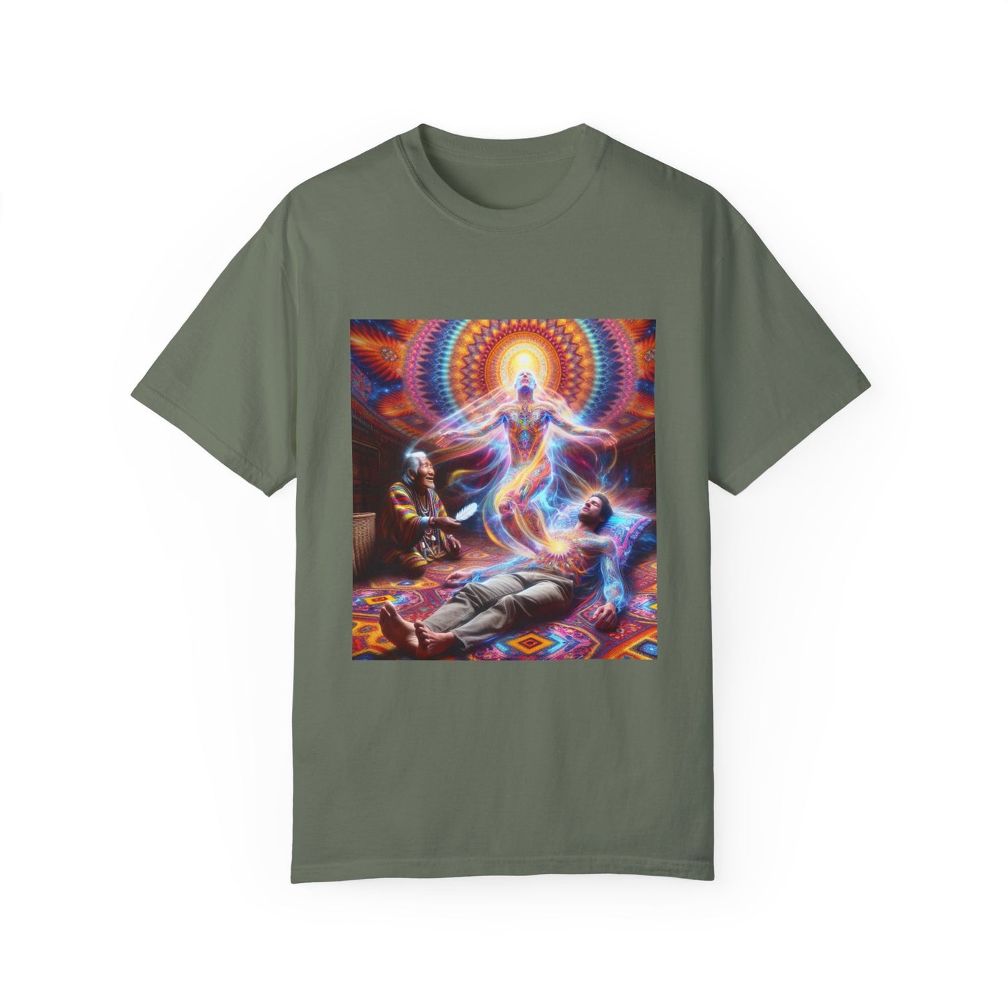 Grandmother Shaman Rebirth 2 / Unisex Garment-Dyed T-shirt