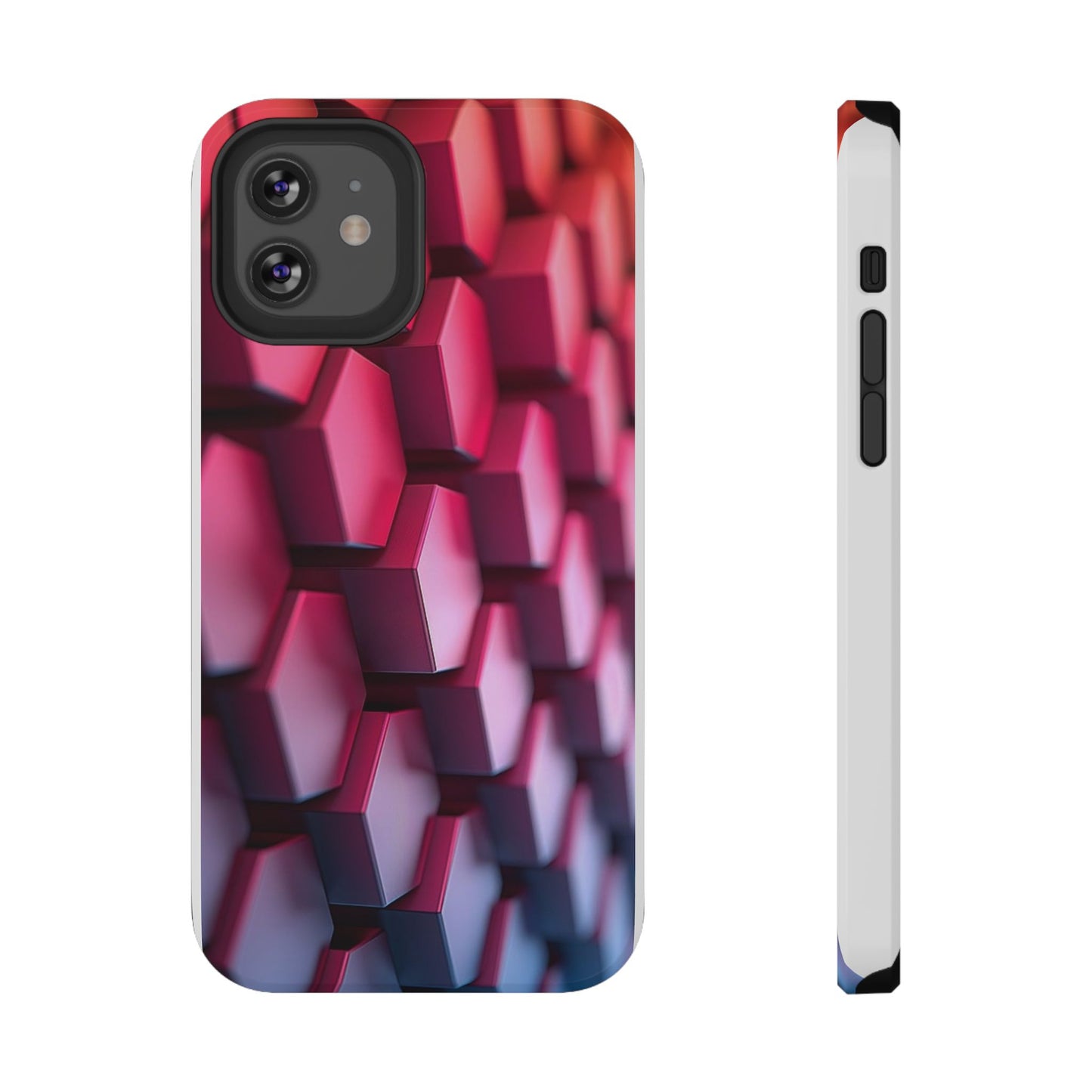 Hexagons Impact-Resistant Cases