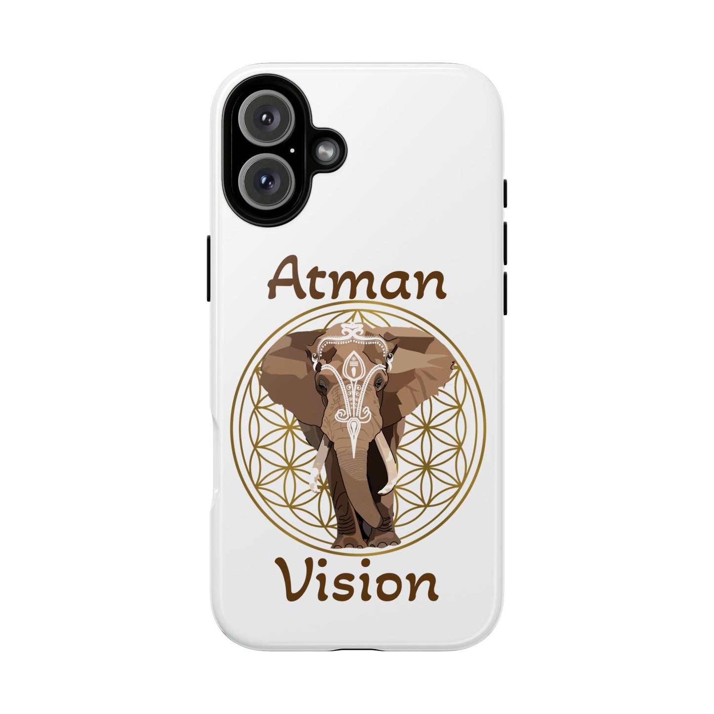 Atman Vision Elephant Flower of Life Tough Cases