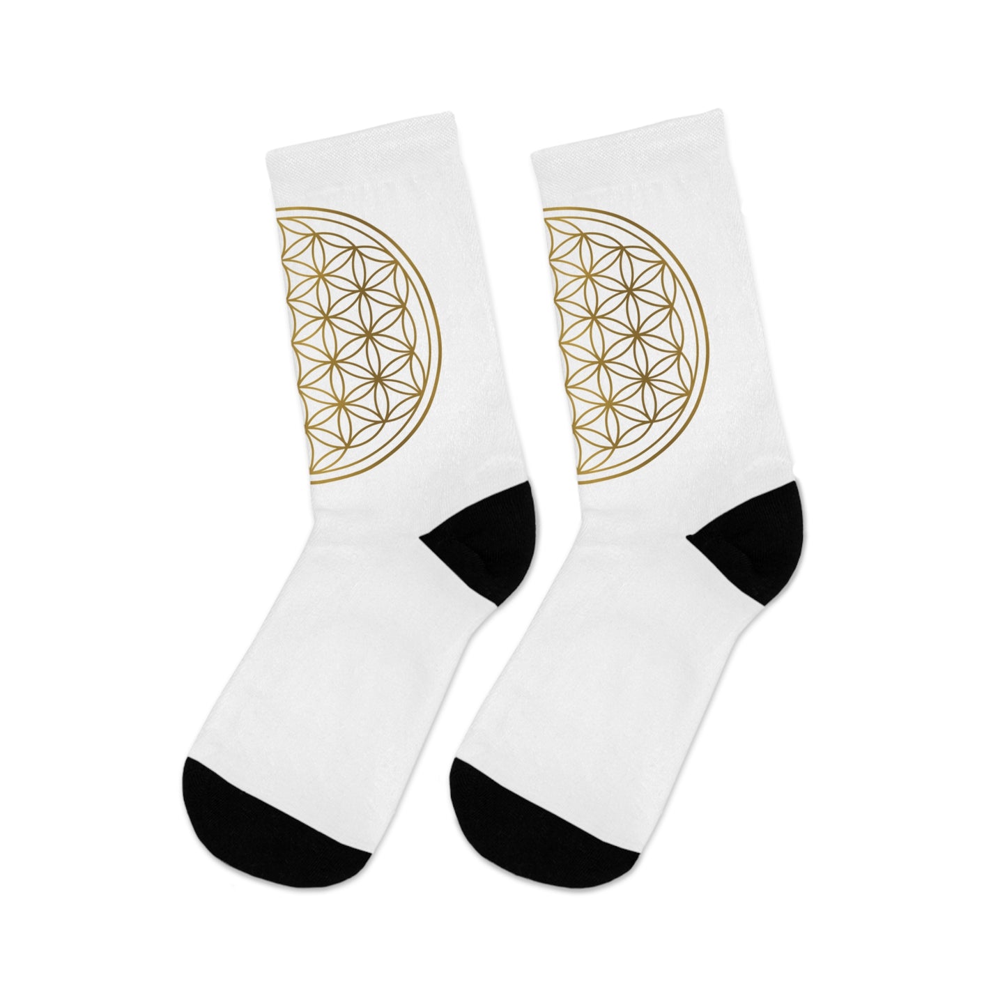 Flower of Life Recycled Poly Socks