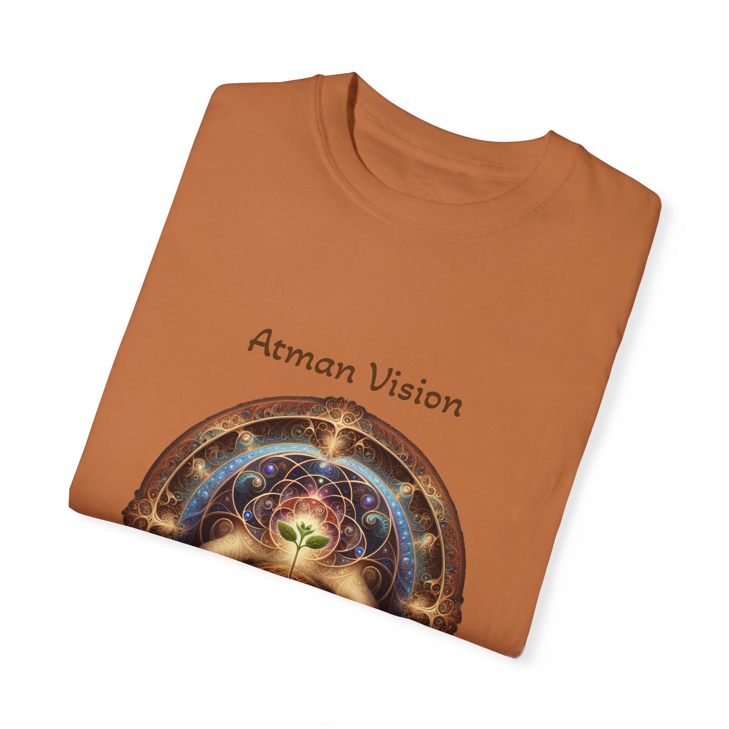 Atman Vision hands Unisex Garment-Dyed T-shirt