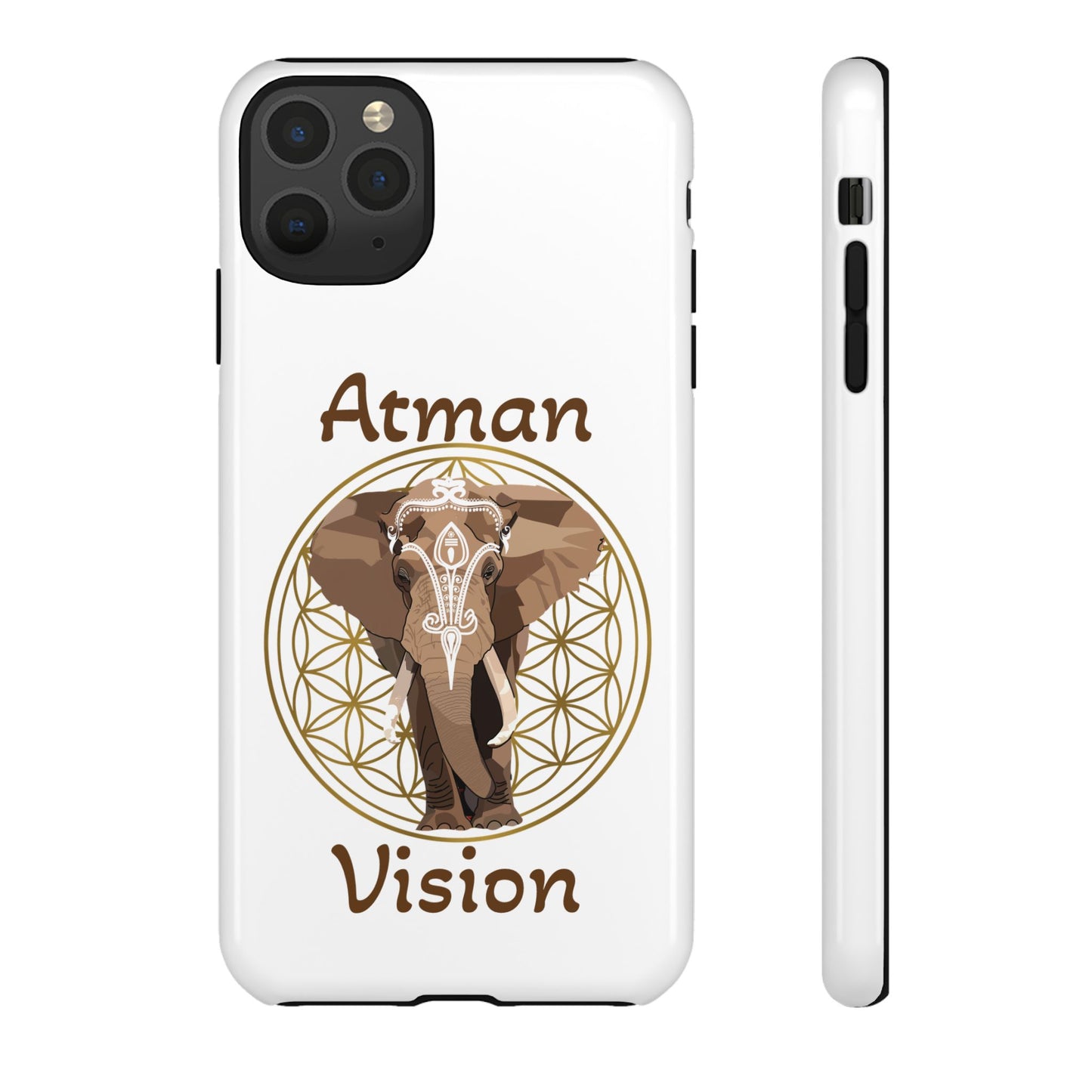 Atman Vision Elephant Flower of Life Tough Cases