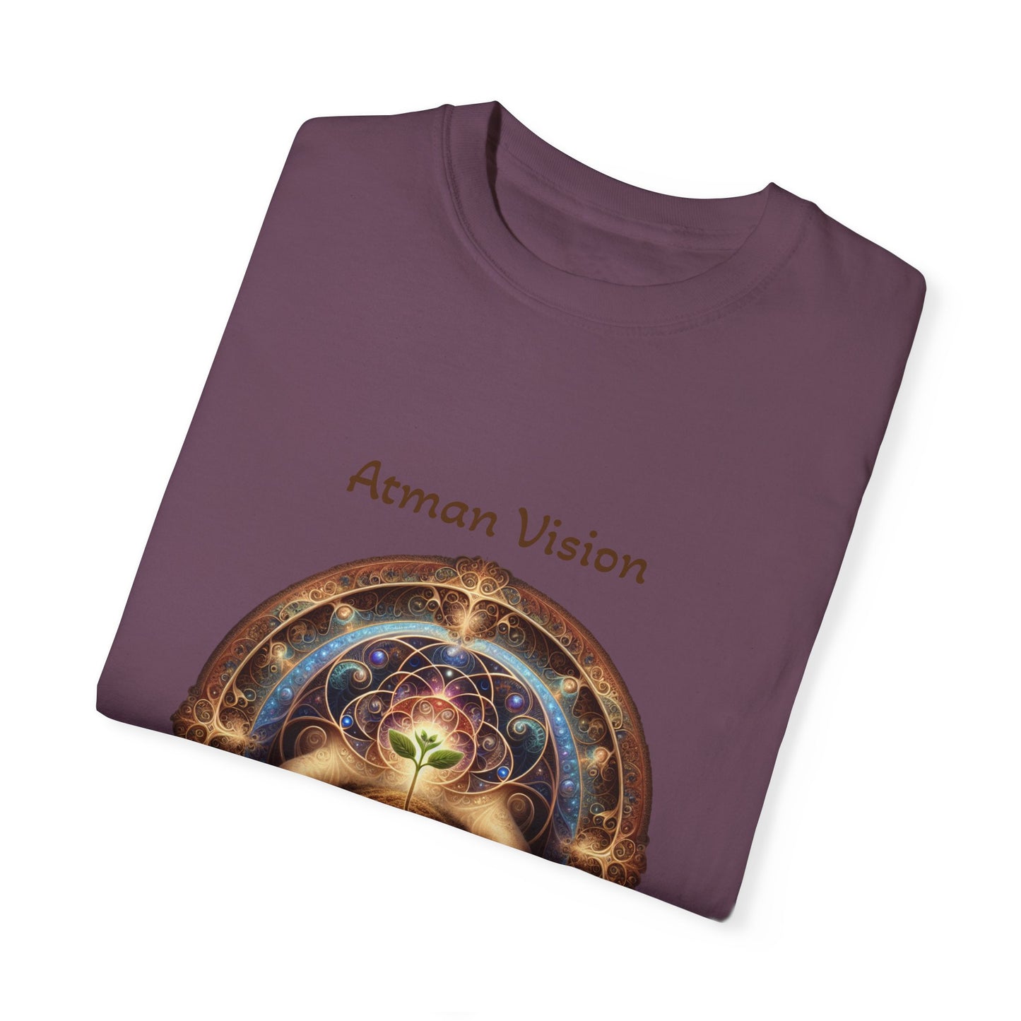 Atman Vision hands Unisex Garment-Dyed T-shirt