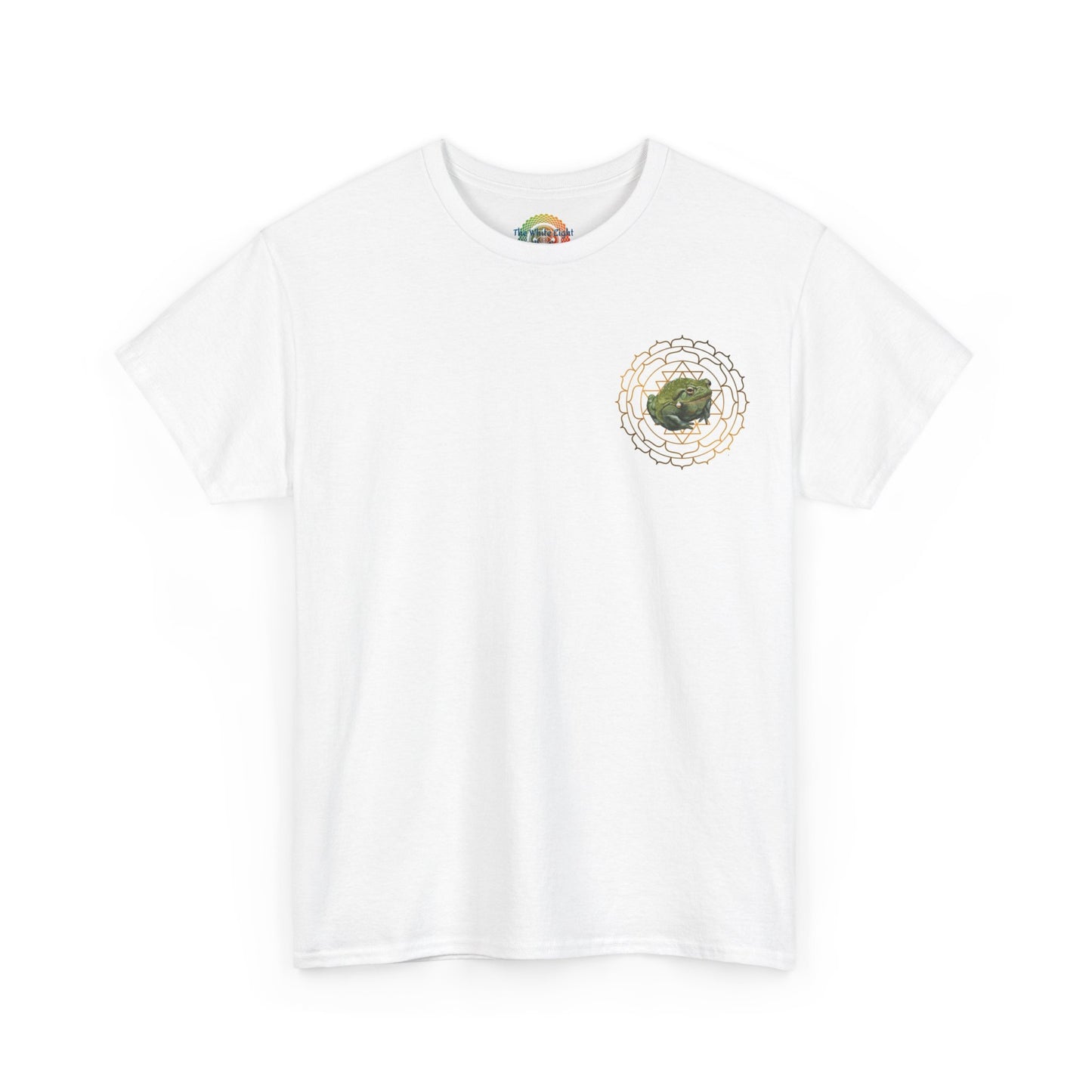 Shri Yantra - Bufo Toad - Unisex Heavy Cotton Tee