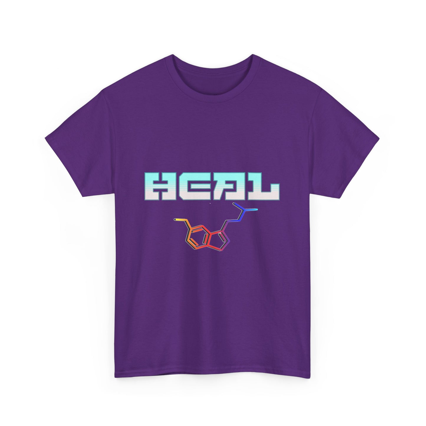 heal 5 meo toad - Unisex Heavy Cotton Tee