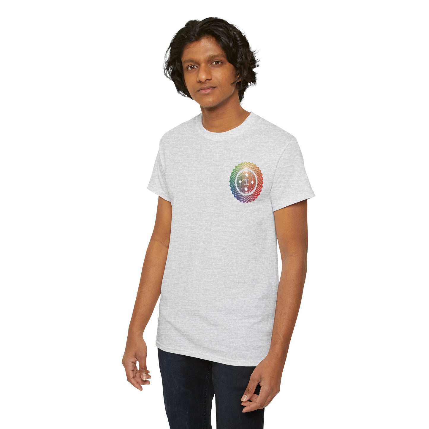 White Light Collective 3D Logo - Unisex Heavy Cotton Tee