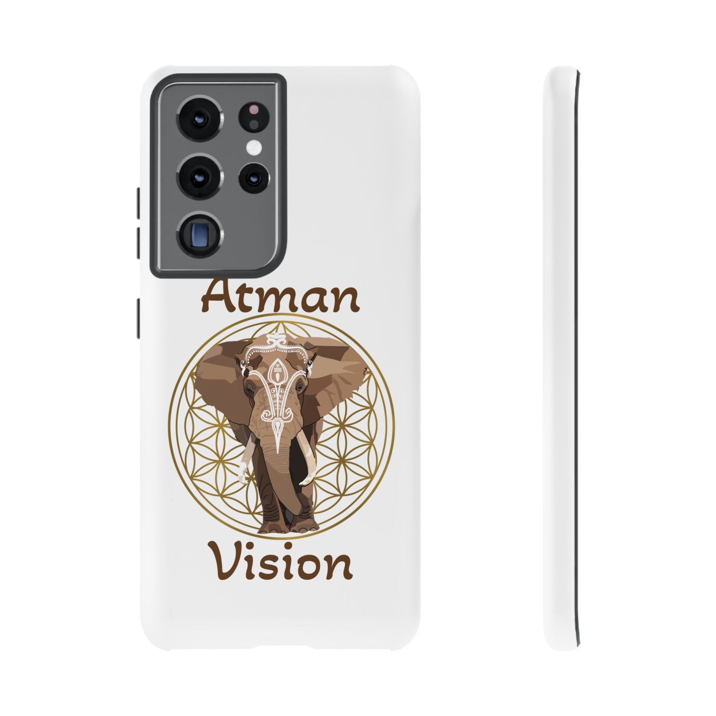 Atman Vision Elephant Flower of Life Tough Cases