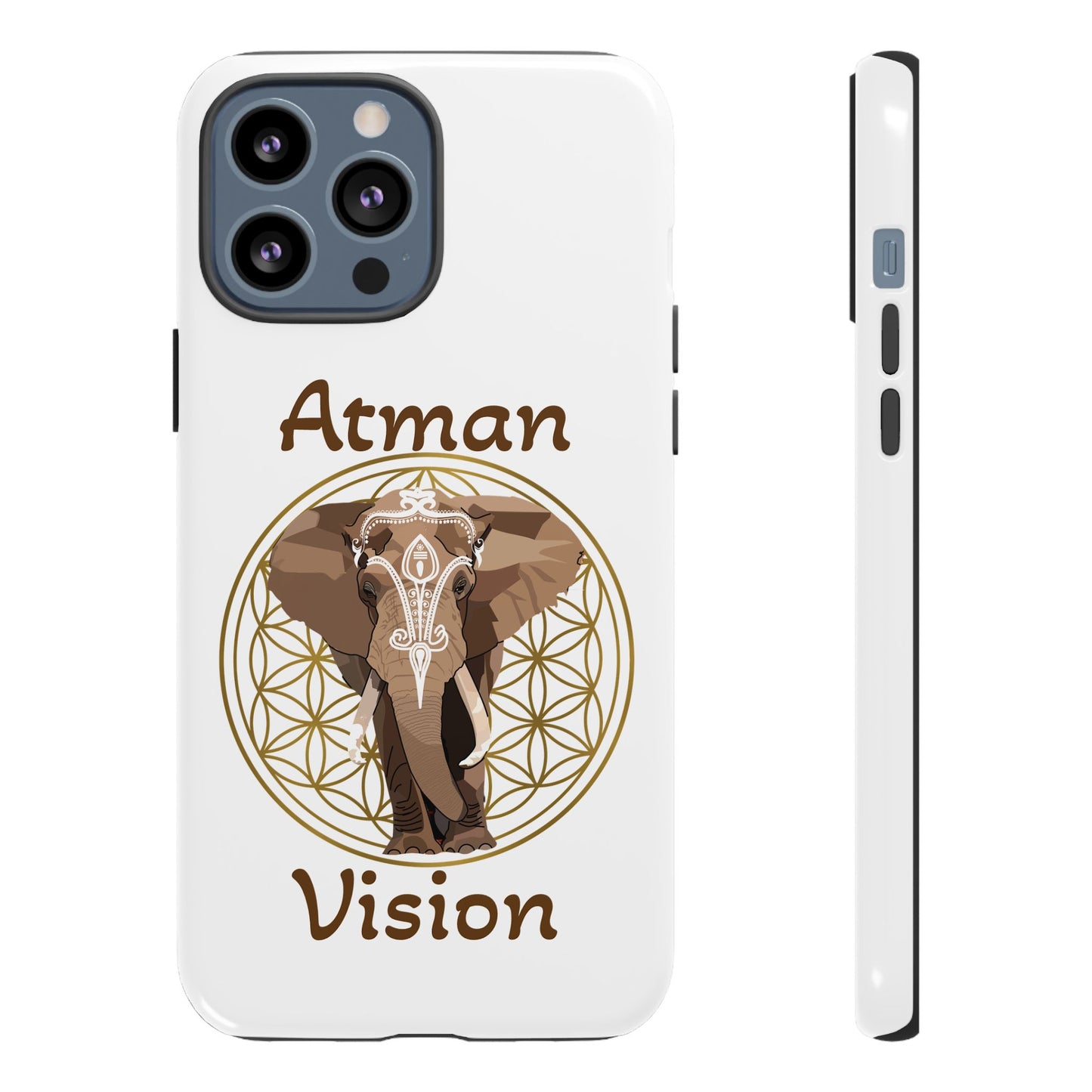 Atman Vision Elephant Flower of Life Tough Cases