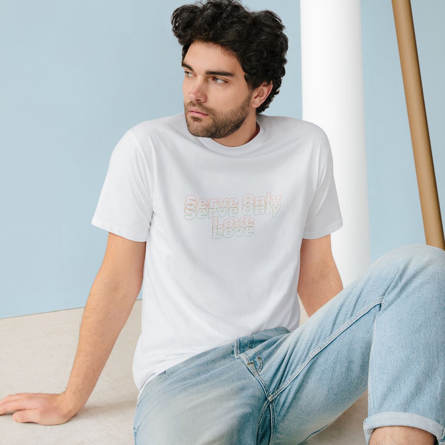 Serve Only Love Organic Staple T-shirt