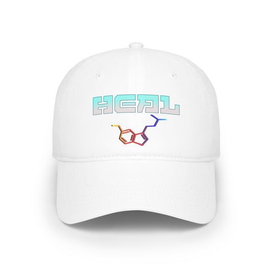 Heal DMT molecule - Low Profile Baseball Cap