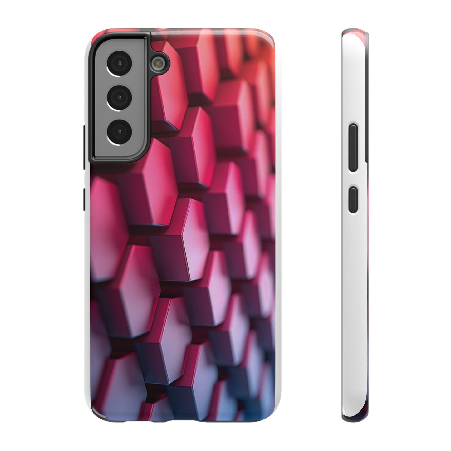 Hexagons Impact-Resistant Cases