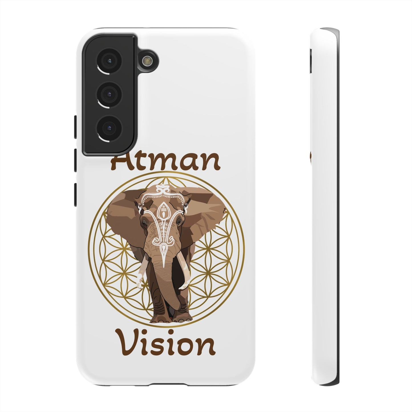 Atman Vision Elephant Flower of Life Tough Cases