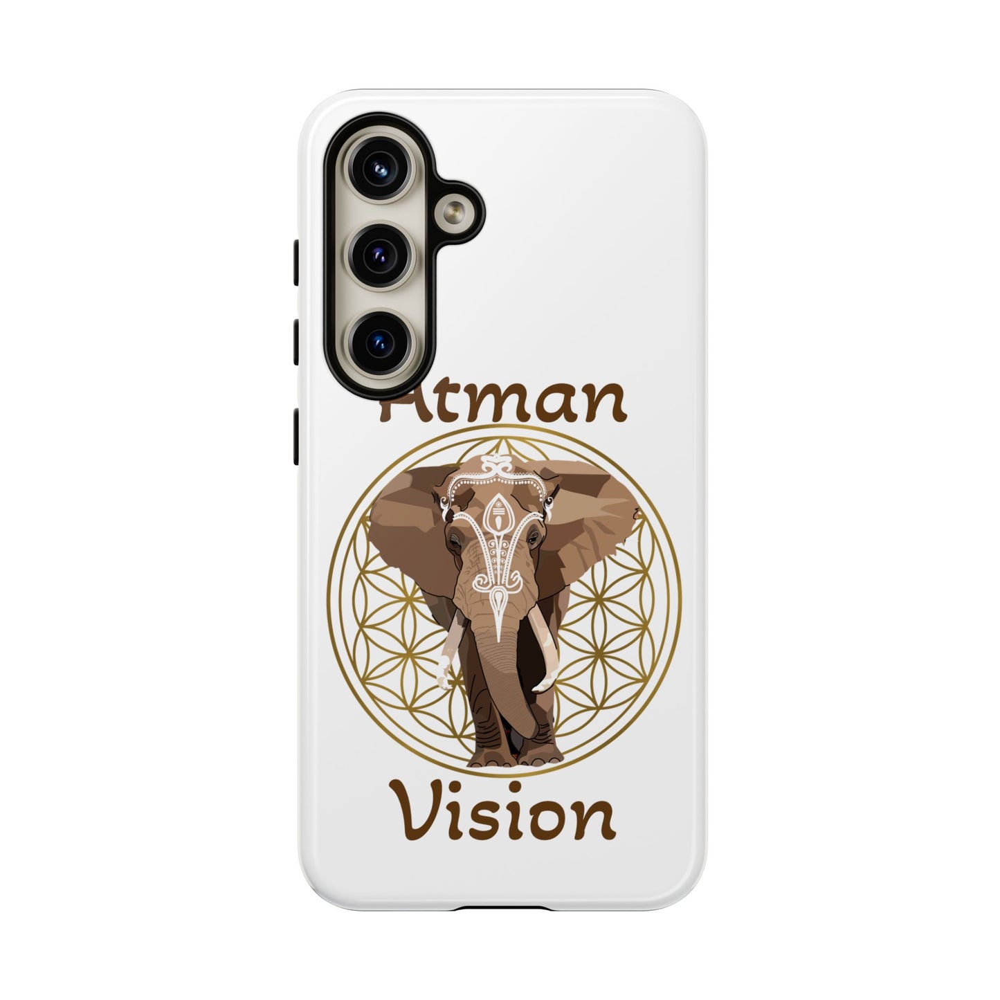 Atman Vision Elephant Flower of Life Tough Cases