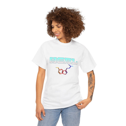 heal 5 meo molecule - Unisex Heavy Cotton Tee