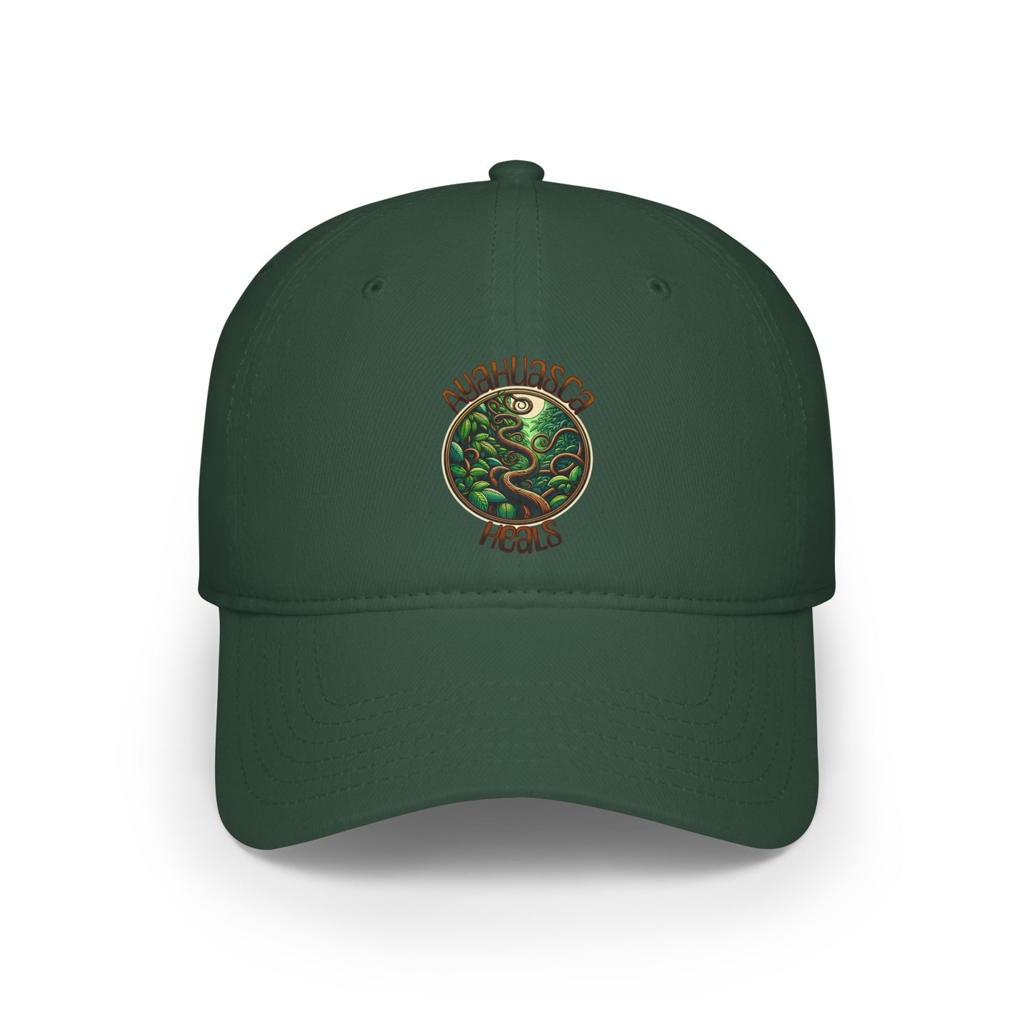 Ayahuasca heals - Low Profile Baseball Cap