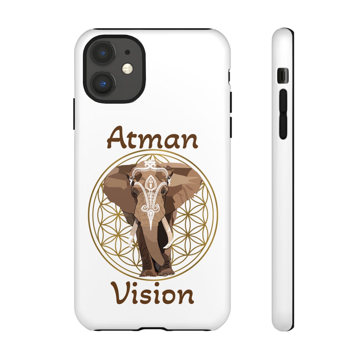 Atman Vision Elephant Flower of Life Tough Cases