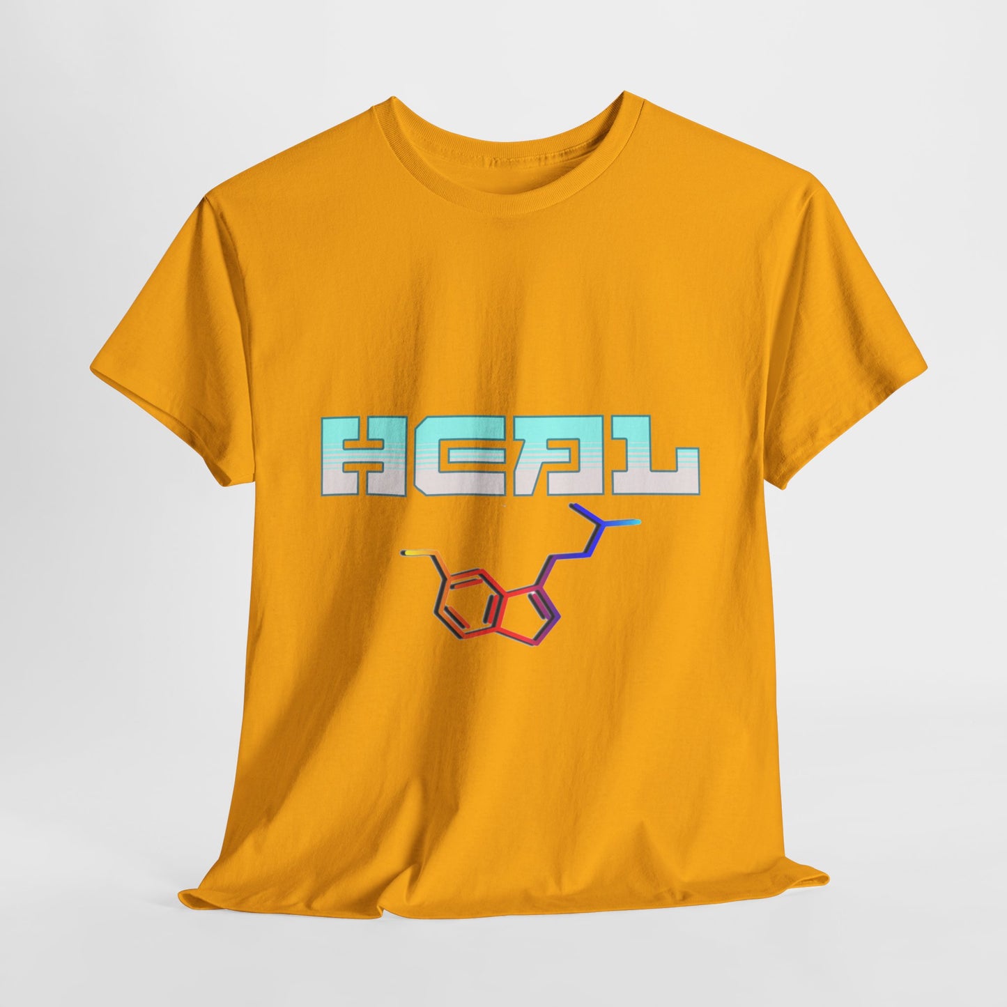 heal 5 meo toad - Unisex Heavy Cotton Tee