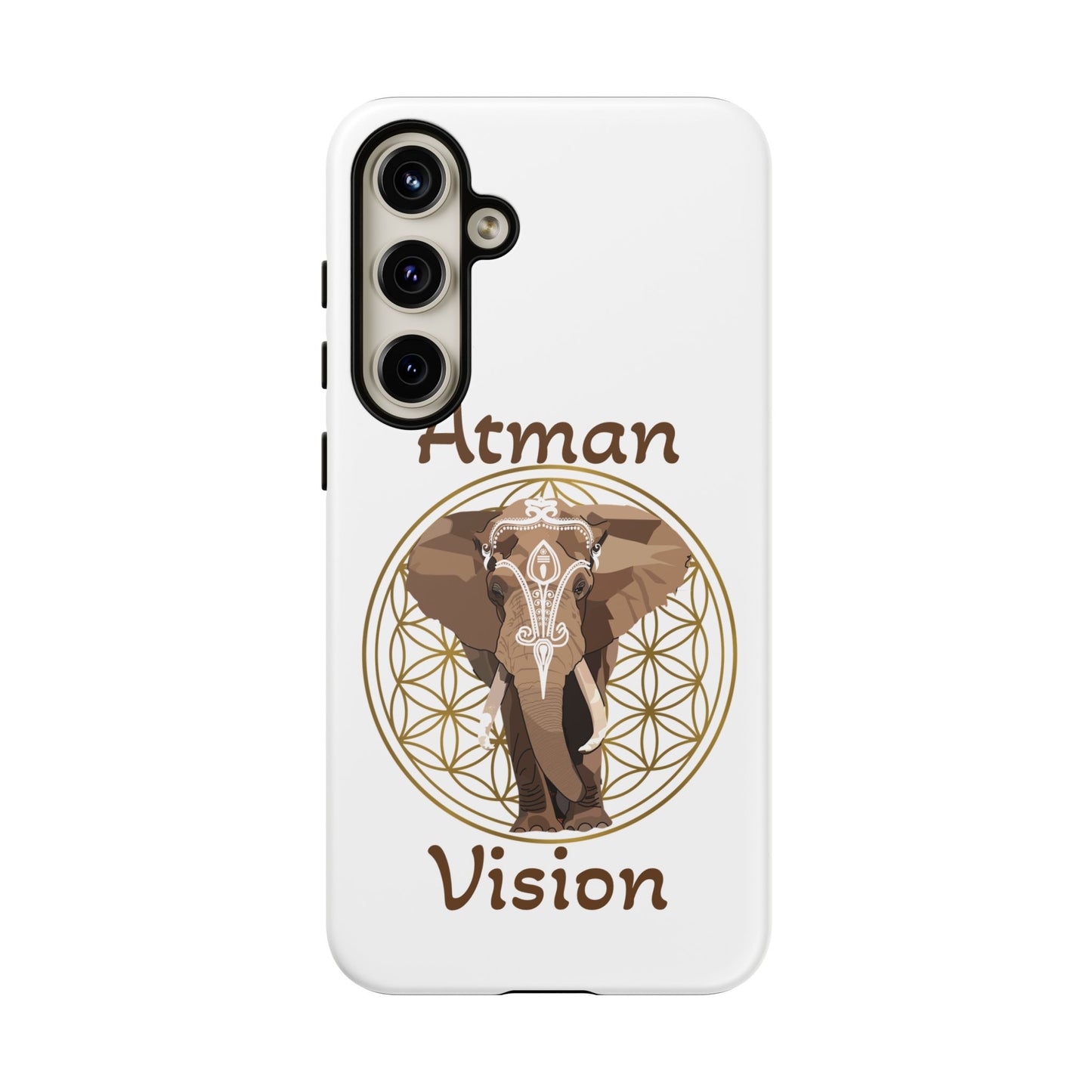 Atman Vision Elephant Flower of Life Tough Cases