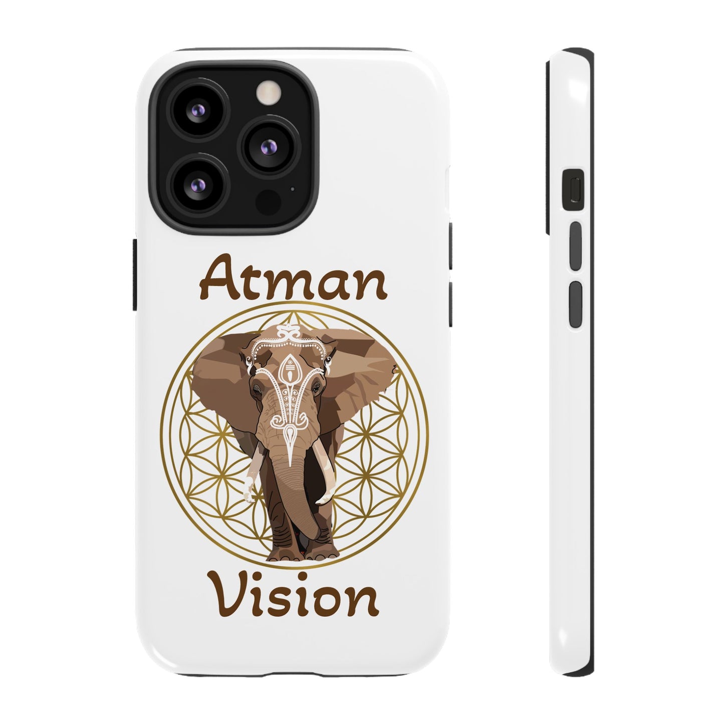 Atman Vision Elephant Flower of Life Tough Cases