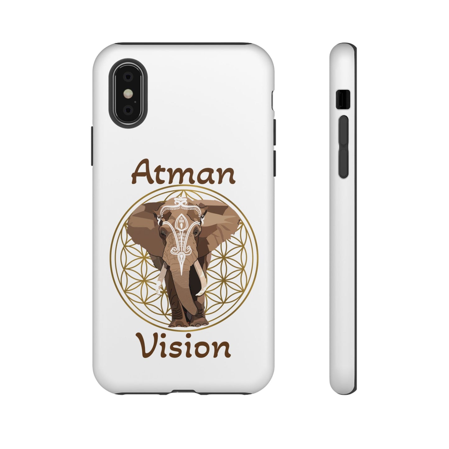 Atman Vision Elephant Flower of Life Tough Cases