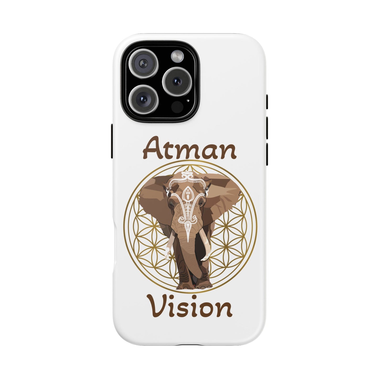 Atman Vision Elephant Flower of Life Tough Cases