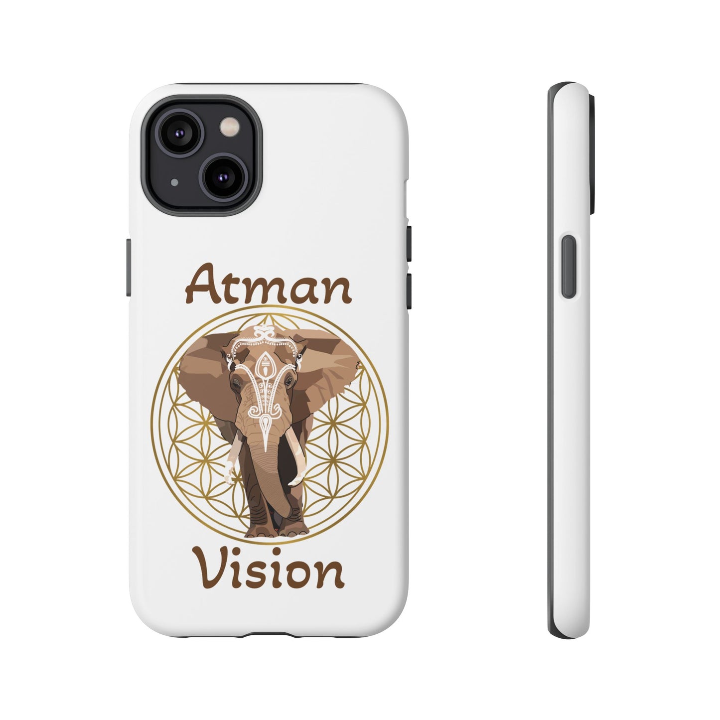 Atman Vision Elephant Flower of Life Tough Cases